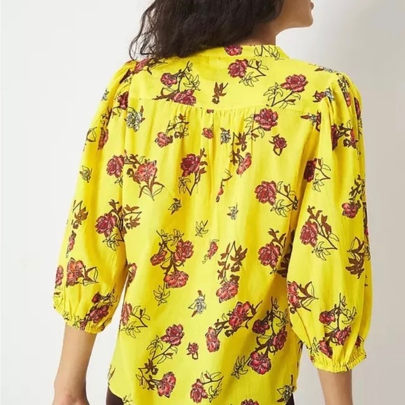Anthropologie Anita Floral Buttondown - Picture 3 of 16
